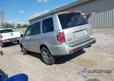 2007 Honda Pilot Ex-L from USA, damaged, VIN 5FNYF18557B012941